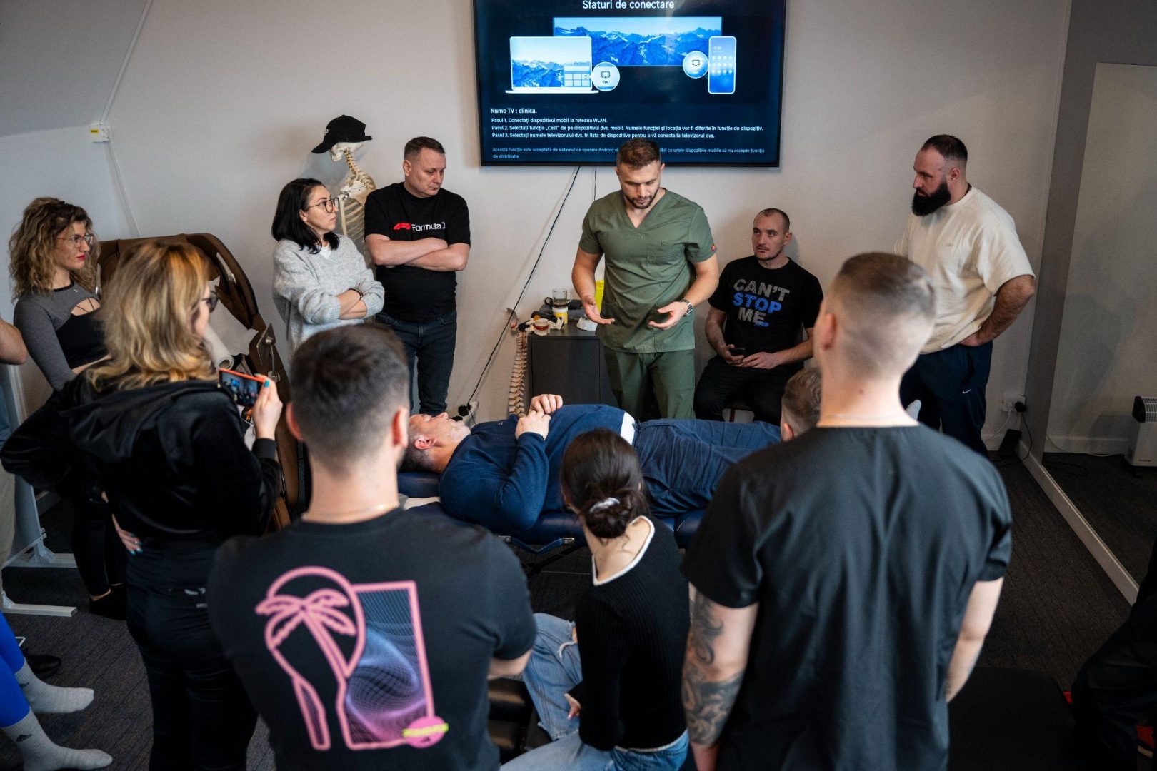 Învață HVLA cu Cristian Drosu la Chișinău – curs chiropractică organizat de MedBoost Academy