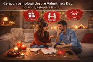 Ce spun psihologii despre Valentine’s Day: presiune, așteptări, limite